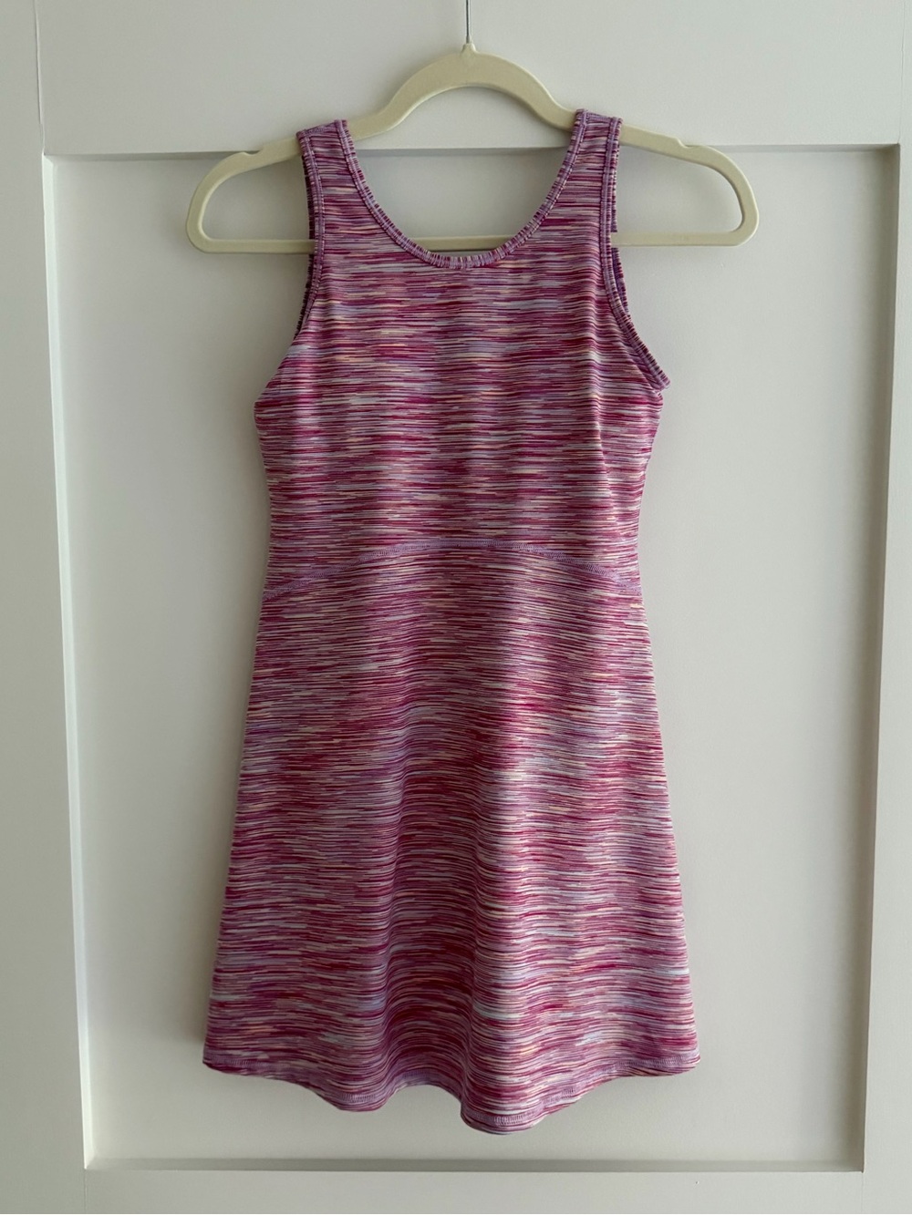 Girls' Pink Space-Dye Tank Dress EUC- size 12